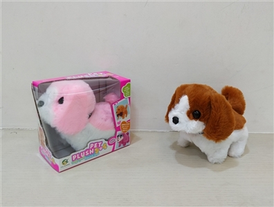 Electric walk stuffed dog - OBL754832