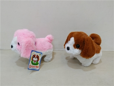 Electric walk stuffed dog - OBL754840