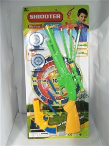 Suction plate color needle gun revolver - OBL755008