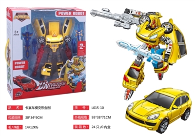 卡宴车模变形金刚 - OBL755437