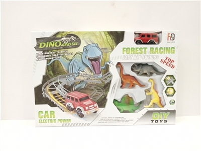 Dinosaur lighting electric rail cars - OBL755959
