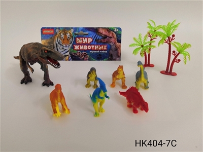 PVC dinosaur kit (2 mixed) - OBL756497