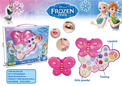 Ice princess 2 butterfly make-up box set on the second floor - OBL756759
