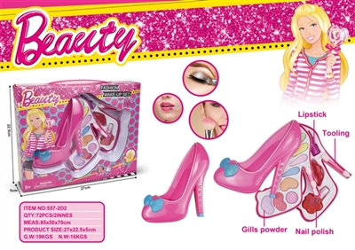 Barbie fashion slipper make-up box set on the second floor - OBL756786