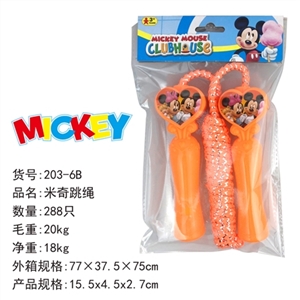 Mickey is jumping rope - OBL756823