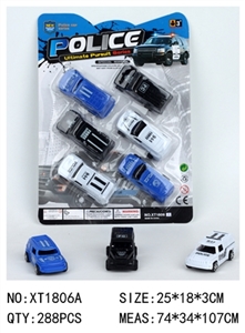 Solid color pad printing taxi a police car - OBL756888