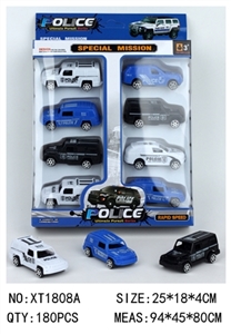 Solid color pad printing taxi a police car - OBL756889