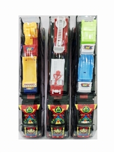 惯性拖栏带3款工程车 - OBL756924