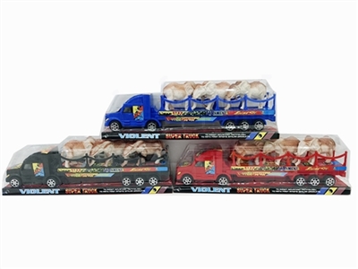 惯性拖栏带喷漆大象3只 - OBL756943