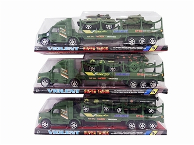 惯性军事拖栏带装甲车.坦克.战炮.导弹车 - OBL756962