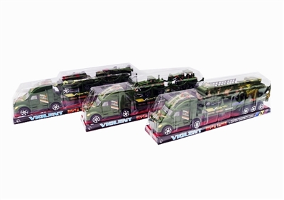 惯性军事拖栏带3款军事车 - OBL756969