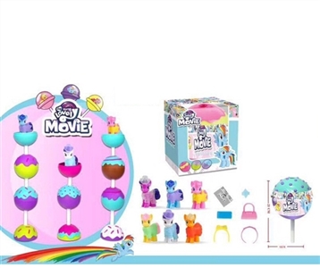 Lollipop evade glue pony bao li with accessories - OBL757174
