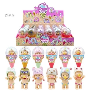 3.5 -inch animals with a baby bottles of water to pull the urine function six conventional 24 PCS - OBL757189