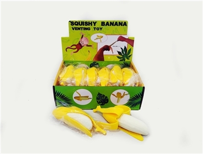 Lining plastic tensile peeling a banana - OBL757406
