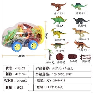 The Jurassic simulation dinosaur - OBL757475