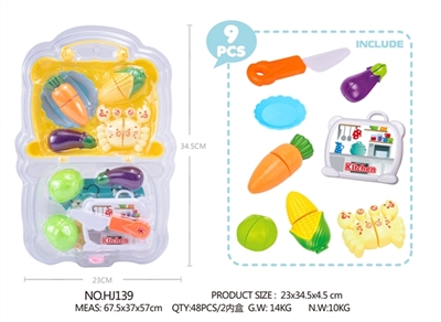 餐具切切乐-小卡通盒 - OBL757680