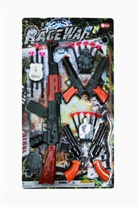 AK soft bullet gun with a revolver and pistol suits - OBL757886