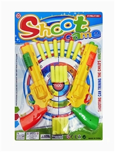Suit revolver soft play double gun shot - OBL757899