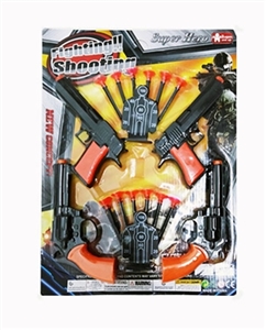 Suit revolver double soft bullet gun gun shot - OBL757902