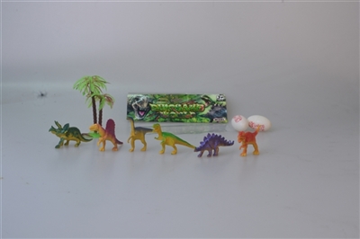 Eight solid dinosaur accessories - OBL758807