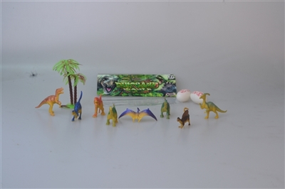 Six solid dinosaur accessories - OBL758808