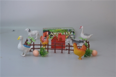 Six hollow poultry accessories - OBL758811