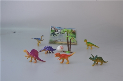 Eight solid dinosaur accessories - OBL758818