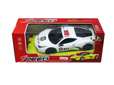 四通法拉利带灯遥控警车 - OBL758844