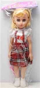 18-inch empty handed eye fashion girl live with IC comb with mirror - OBL758936