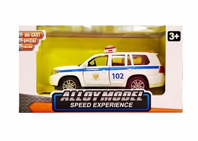 1:32 Toyota prado Russian police car version of alloy car - OBL759044