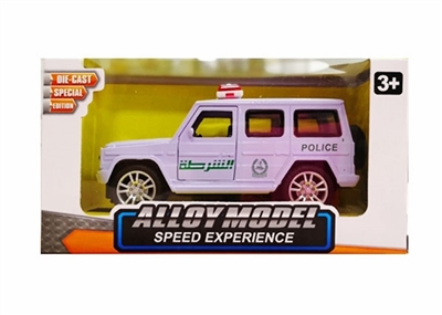 1:32 Mercedes G Arabic version police car alloy car - OBL759048