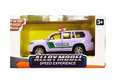 1:32 Toyota prado Arabic version police car alloy car - OBL759049
