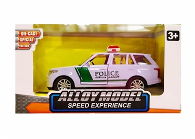 1:32 range rover Arabic version police car alloy models - OBL759050