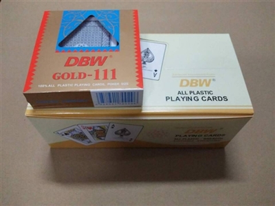 PVC防水烫金扑克 - OBL759124