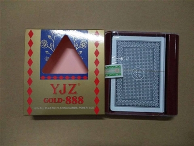 PVC防水烫金扑克 - OBL759125