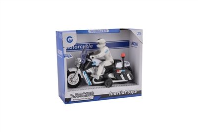 灯光音乐警车惯性摩托 - OBL759405