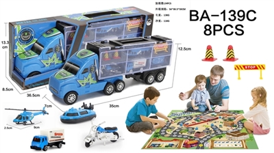 Drag head police semi 14 inches wide - OBL759555