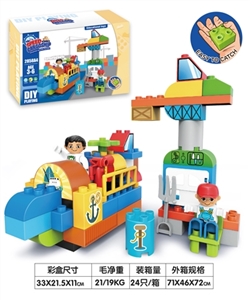 货运港口兼容乐高大颗粒积木（56PCS） - OBL759689