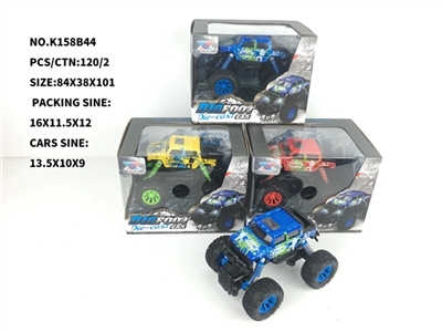 1:32 light music double back to climb alloy car - OBL759775