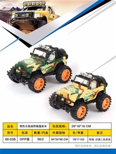 惯性吉普越野敞篷彩车 - OBL759890