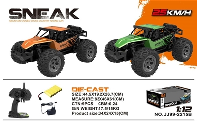 1:12高速合金越野车 - OBL759892