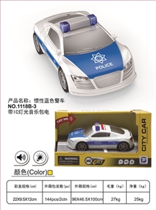 惯性蓝色警车 - OBL760346