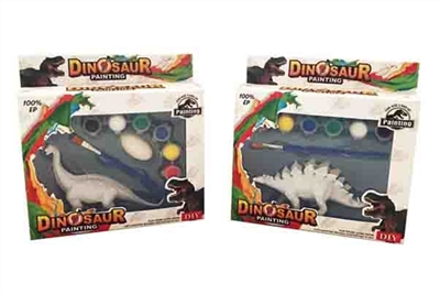 DIY dinosaur coloured drawing or pattern - OBL760488