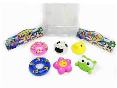 Lining plastic spraying animal swimming laps - OBL760845