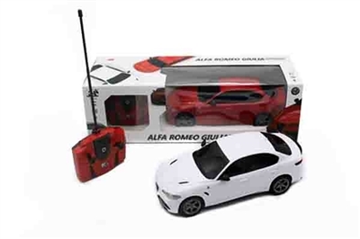 1:18 Alfa Romeo Giulia Quadrifoglio(阿尔法四叶草授权遥控车)27M - OBL760934