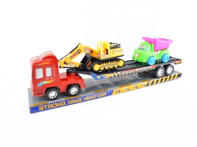 惯性拖头车（载1只沙滩车1只工程车） - OBL760974