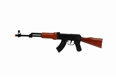 Simulation wood lubricious flint gun (grain) spear moving - OBL761051