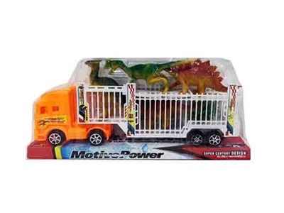 惯性双层车载4只恐龙 - OBL761177