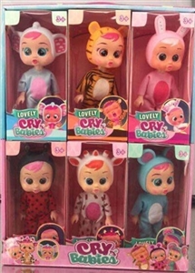 6 inch solid body crying baby with conventional 12 PCS - OBL761300