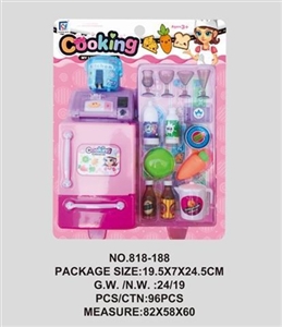 冰箱、微波炉、电饭锅过家家套装 - OBL761364